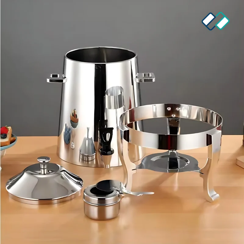 Stainless Steel Milk, Beverage, Juice Dispenser with Tap all parts