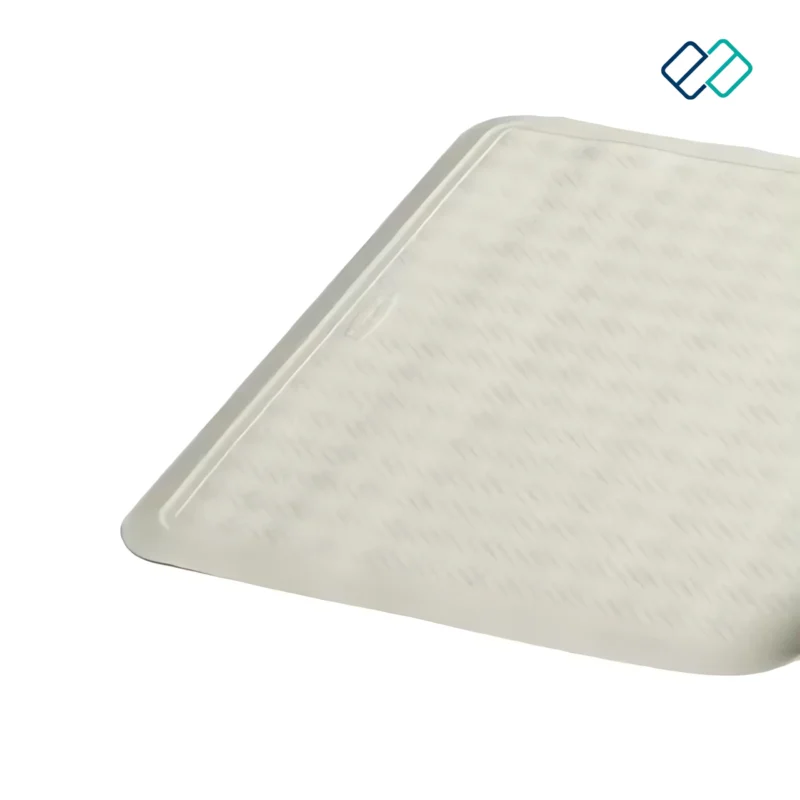 Non Slip Waterproof Grip Bath Mat in white color