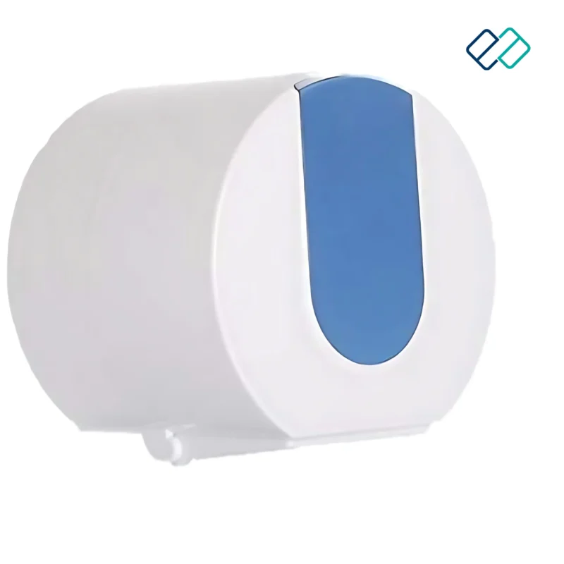 Wall Mounted Toilet Paper Dispenser in blue color