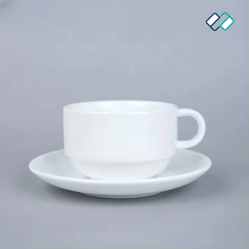 Cup and Saucer Set Bone China Crockery