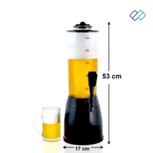 Beer Tower 2.5 Liters Dimension