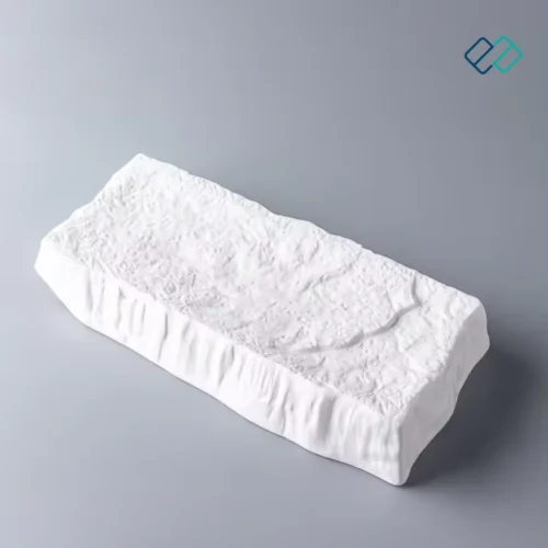 Luxury Matte Rectangle Flat Stone Pattern Plate | Restaurants & Hotels 