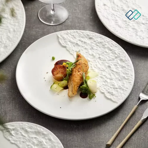 Luxury Creative Porcelain Dinner Plates