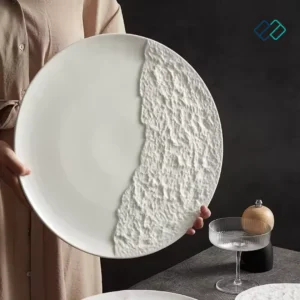 Luxury Creative Porcelain Dinner Plates for hotels