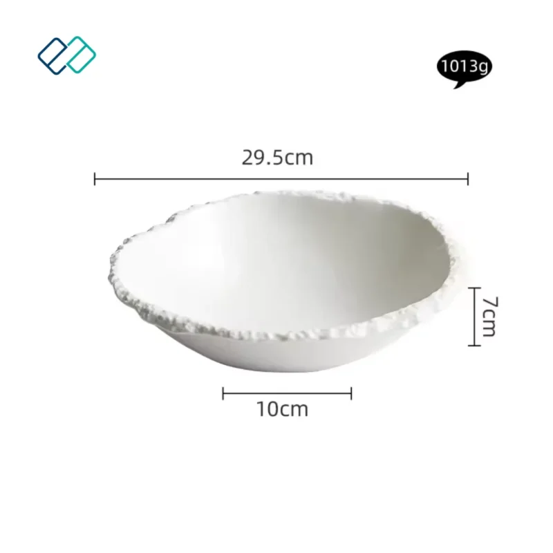 Irregular Salad/ Soup Bowl dimension
