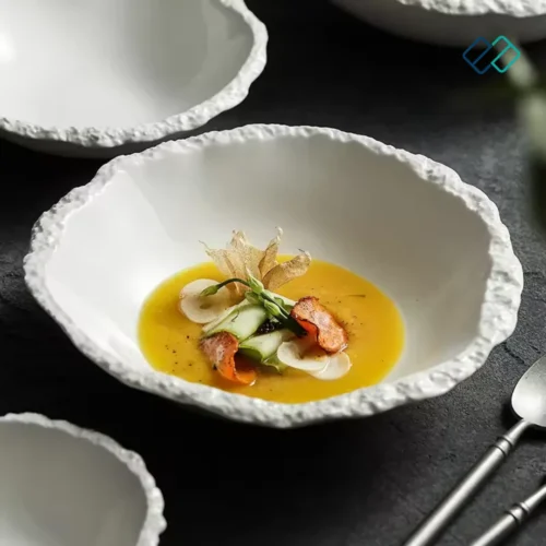 Irregular Salad and Soup Bowl image