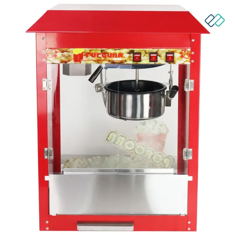 Commercial Popcorn Machine Electric front view image