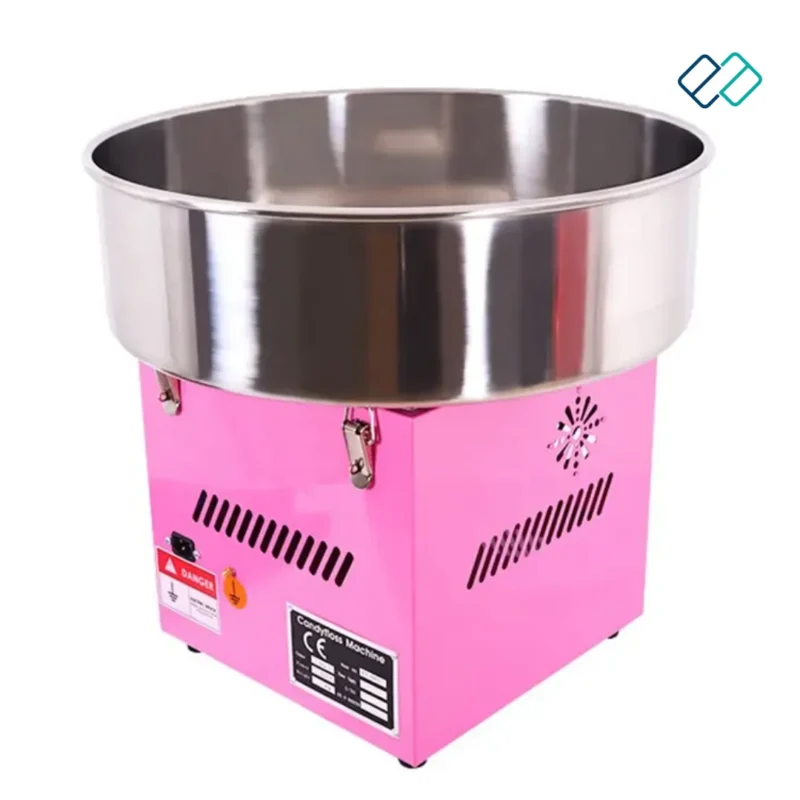 Pink Cotton Candy Machine side view image