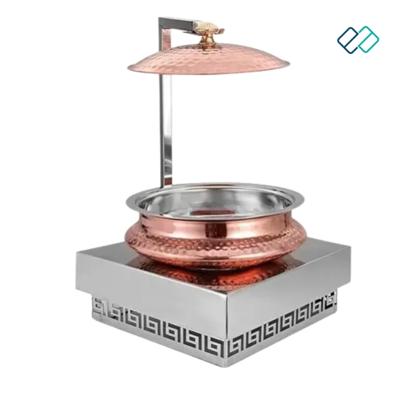 Copper Chafing Dish Food Warmer