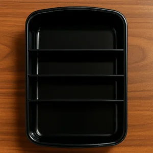 sachet holder 4 compartment top view